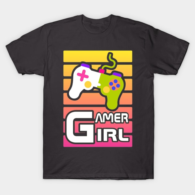 Gamer Girl T-Shirt by AlondraHanley